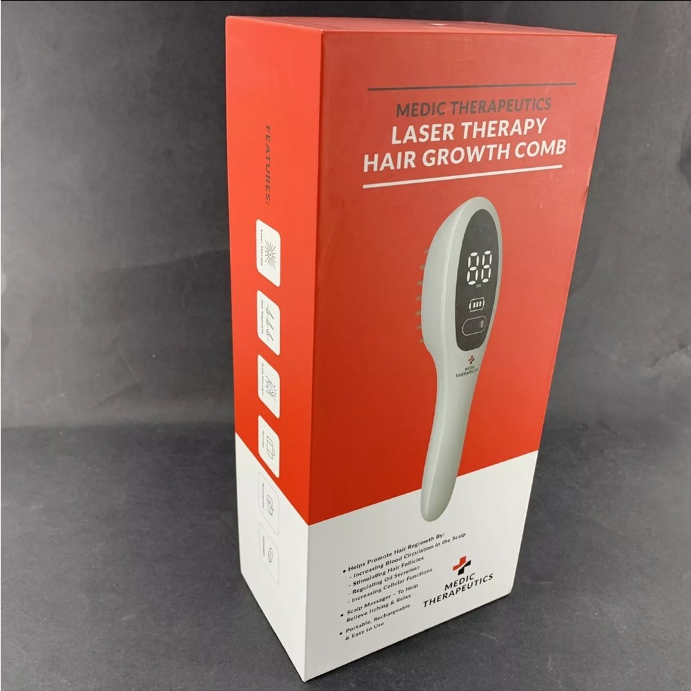 Medic therapeutics laser hair growth comb